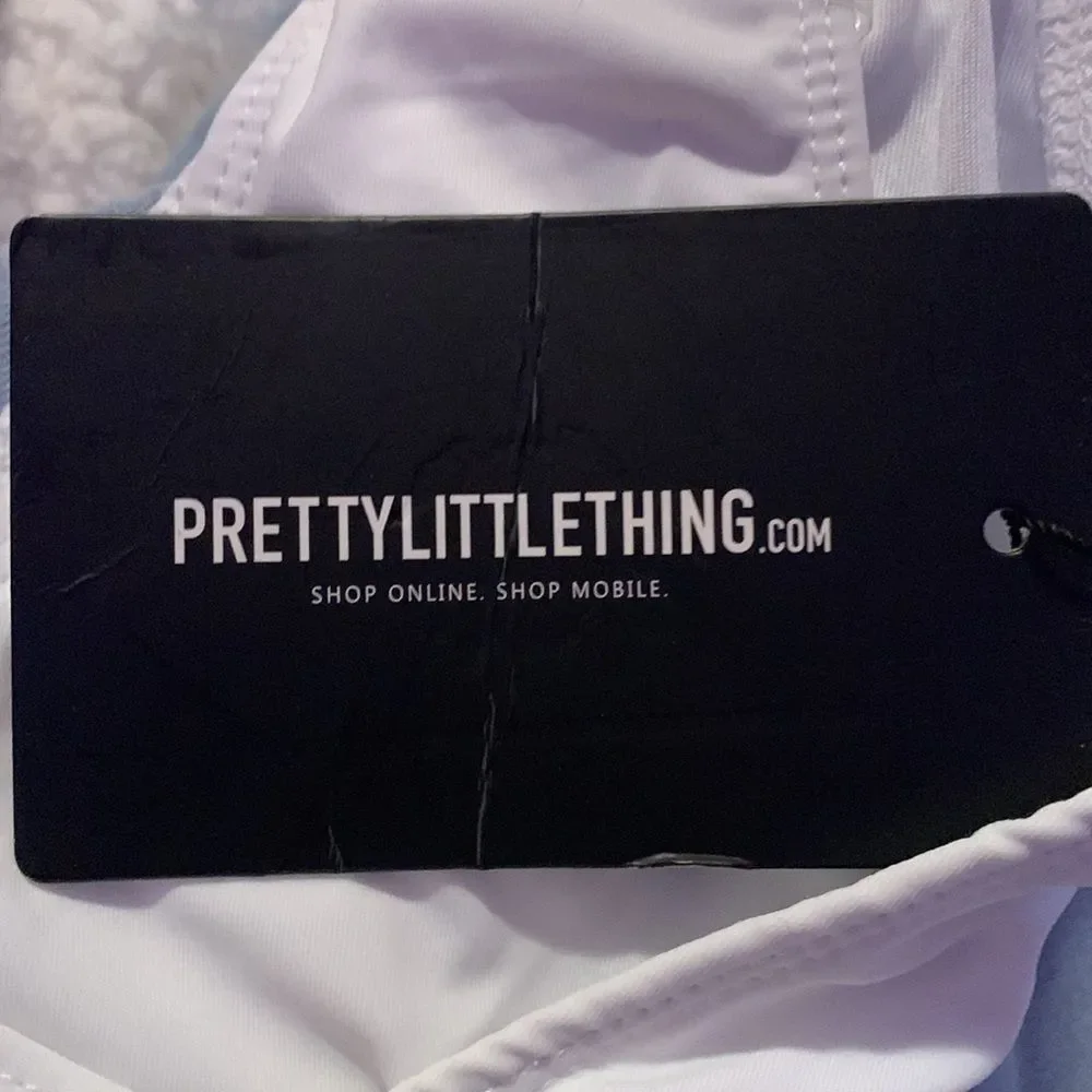 White Bikini Bottoms Size 6